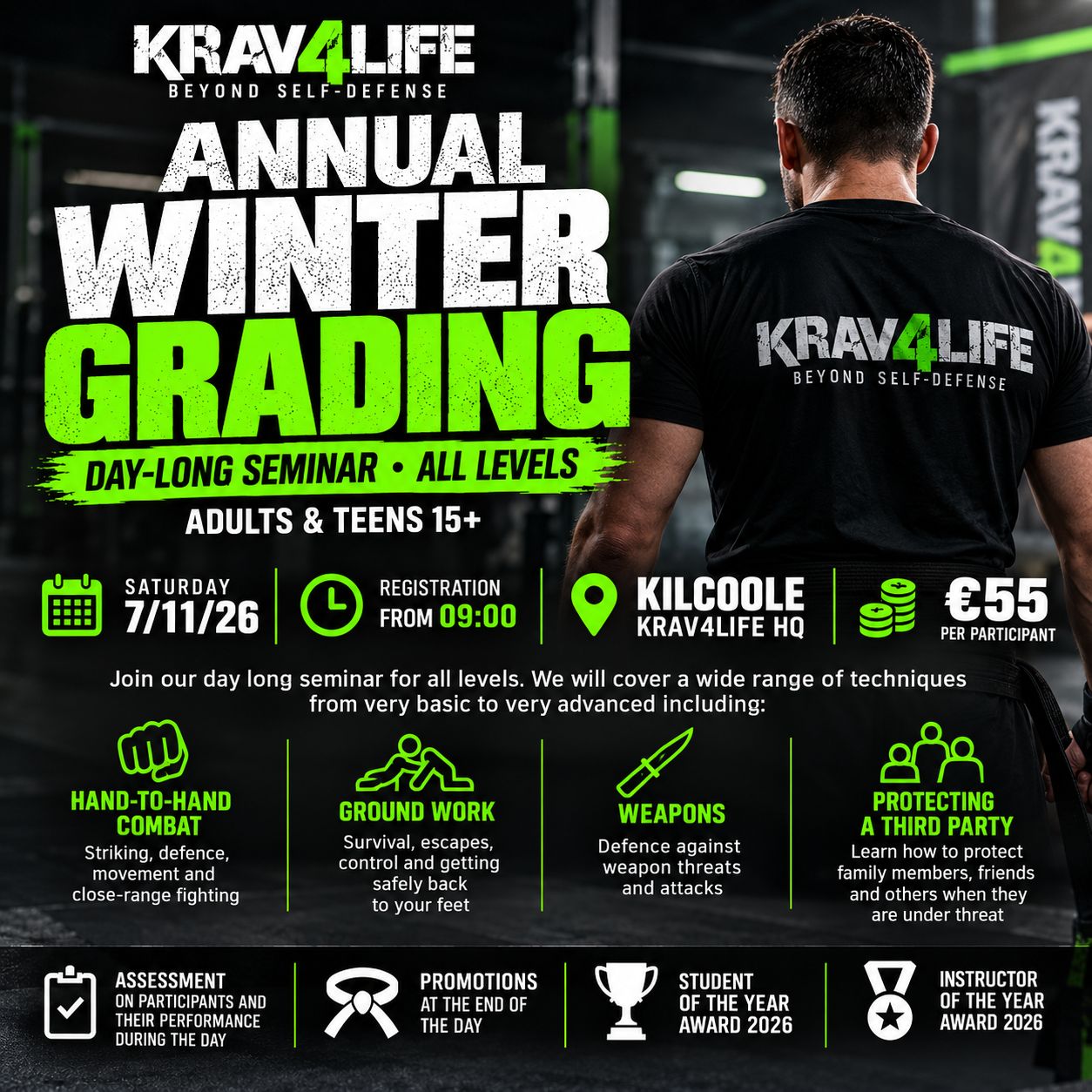 SURVIVING A STREET ATTACK KRAV4LIFE Winter Seminar & Promotions 2026 SURVIVING A STREET ATTACK KRAV4LIFE Winter Seminar & Promotions 2026