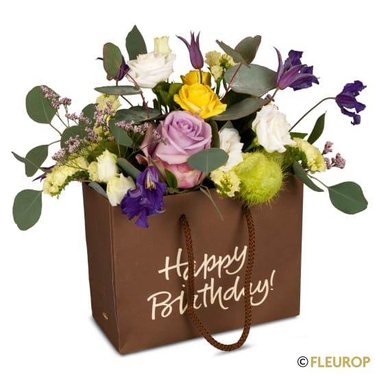 Blumengesteck «Happy Birthday»