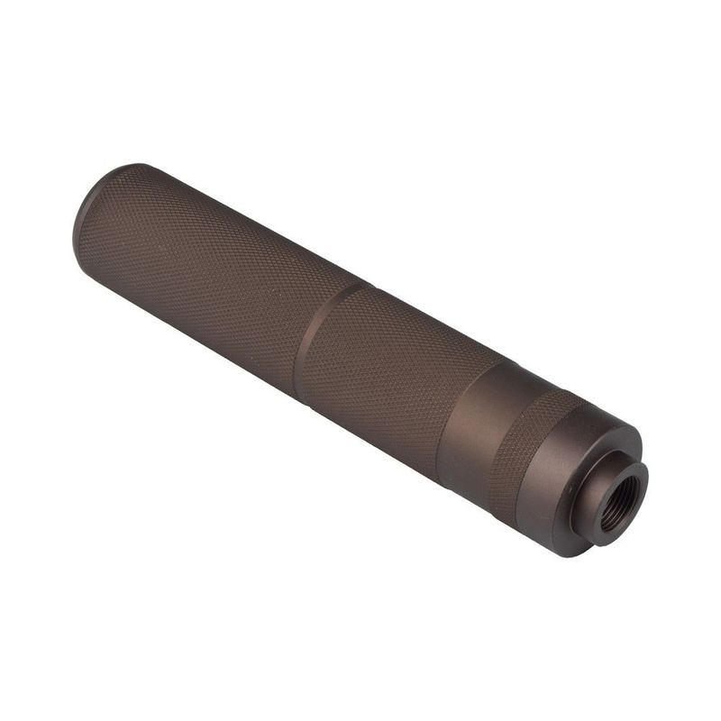 155x30mm Knurled Suppressor Dark Earth