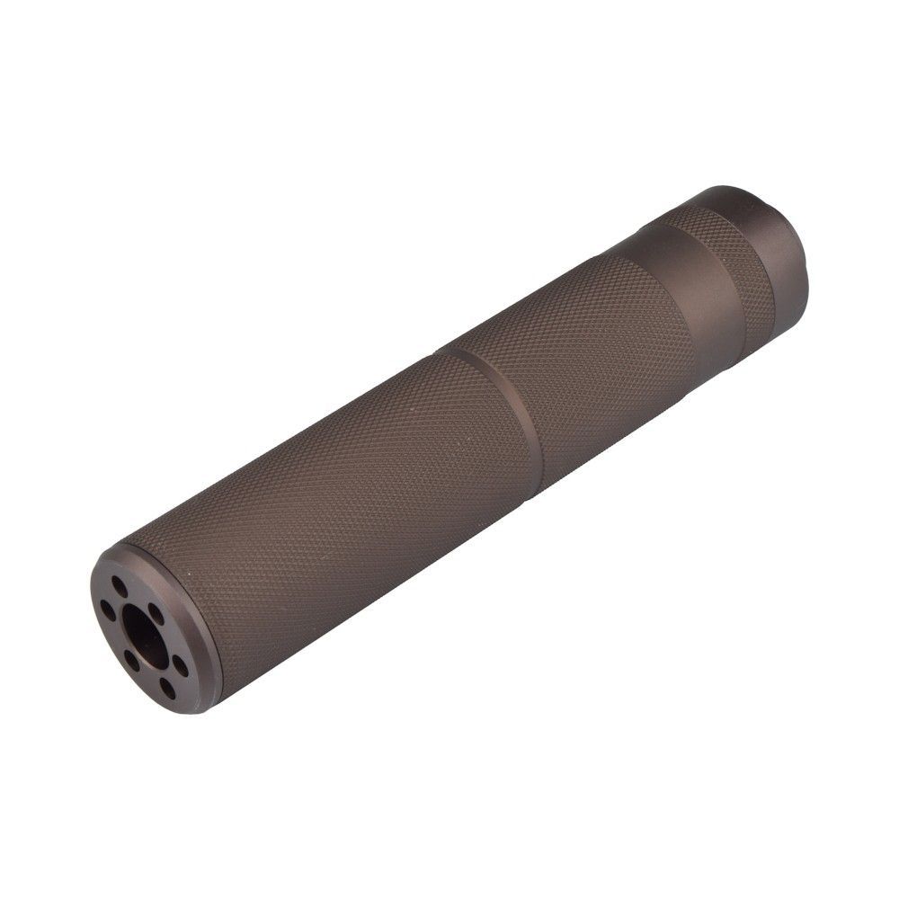 155x30mm Knurled Suppressor Dark Earth 155x30mm Knurled Suppressor Dark Earth