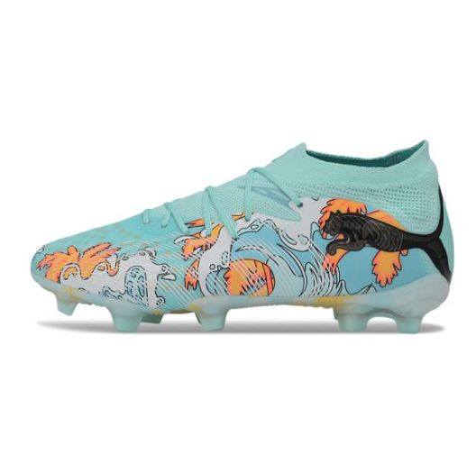 Chuteira Campo Puma Future 9 Ultimate FG City Edition Azul - Verde Chuteira Campo Puma Future 9 Ultimate FG City Edition Azul - Verde