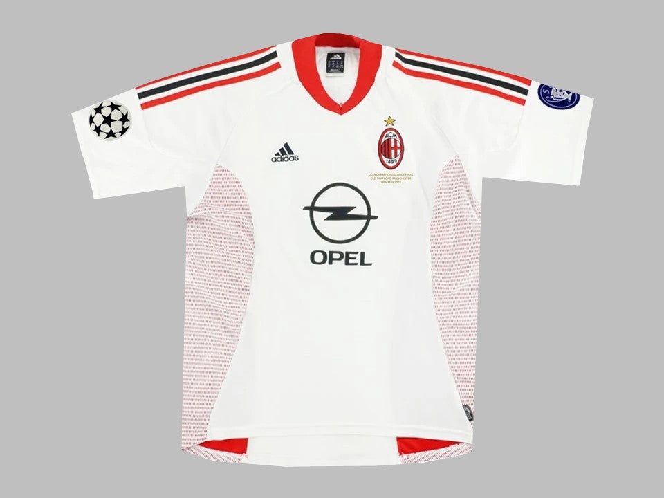 Camisa AC Milan Away 2002/03 Retro Camisa AC Milan Away 2002/03 Retro