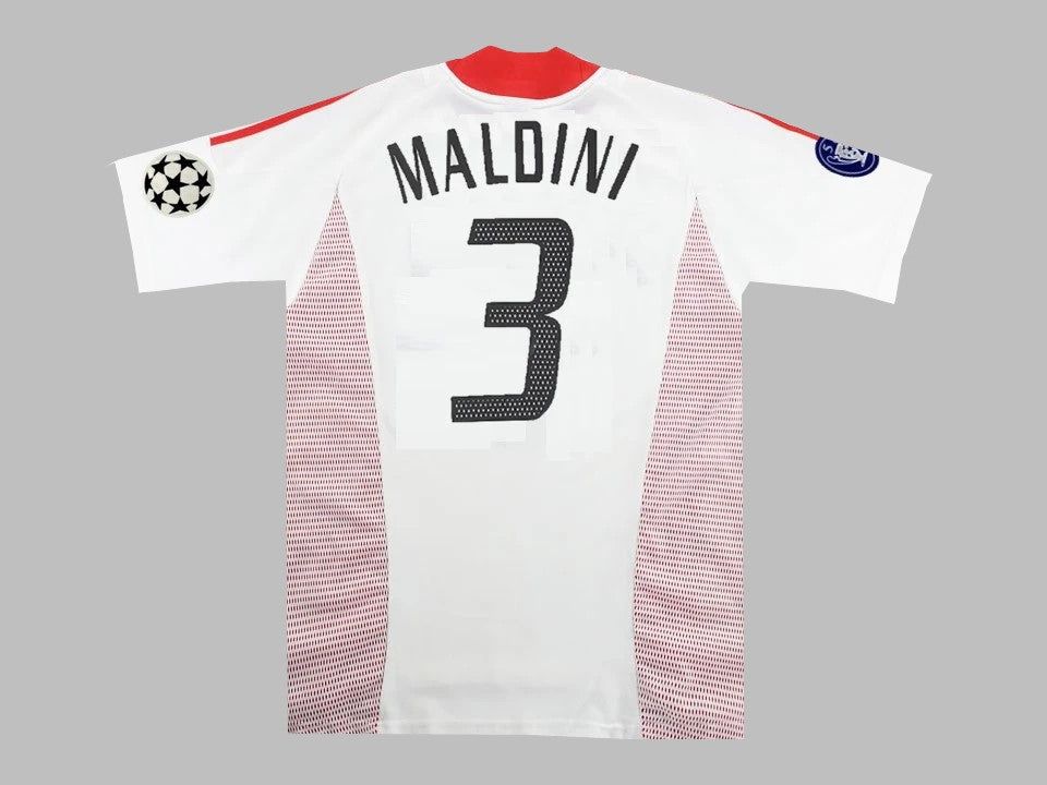 Camisa AC Milan Away 2002/03 Retro MALDINI 3 Camisa AC Milan Away 2002/03 Retro MALDINI 3