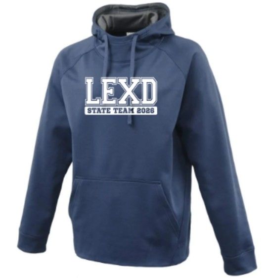 Youth Or Adult LEXD State Team 2026 Breakaway Hoodie (LEXD)