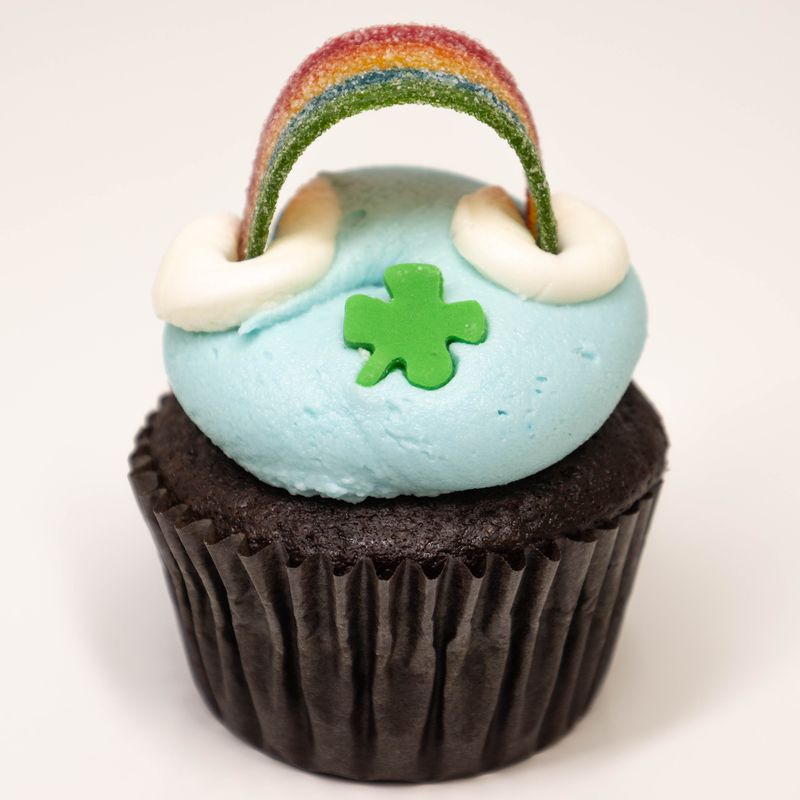 Over the Rainbow Cupcake