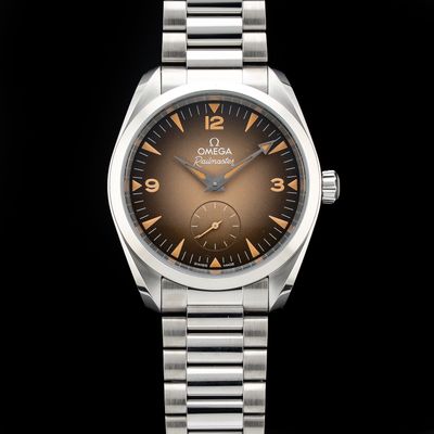 Omega 235.10.38.20.13.001 Railmaster on Bracelet