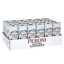 Peroni Nastro Azzurro Lager Beer Cans – 5% ABV (24 × 440ml)