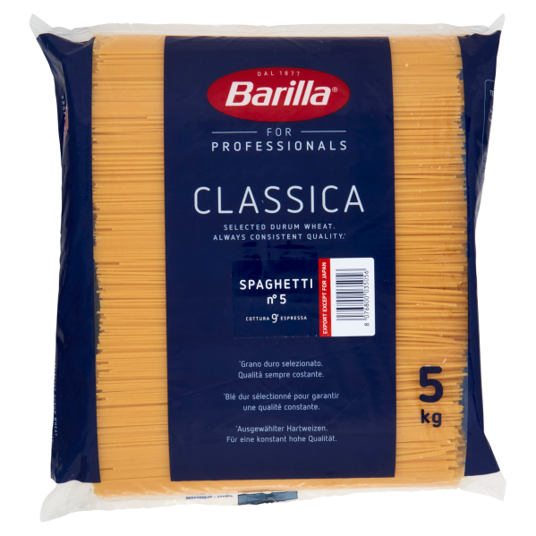 Barilla Spaghetti Professionals – 5kg