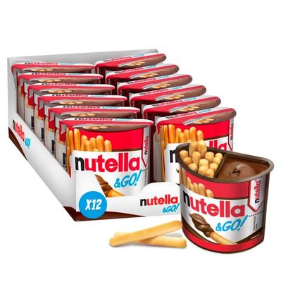 Nutella &amp; Go Counter Display – 12 x 48g