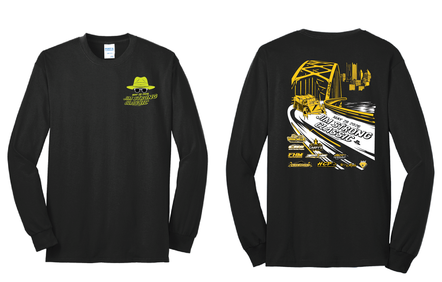 Jim Strong Classic Long Sleeve | PC55LS Black