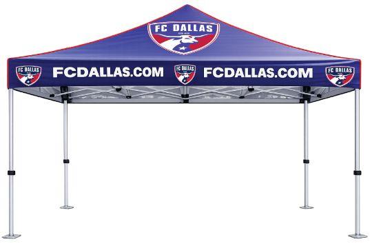 10'x15' FC Dallas Premium Custom Team Pop-Up Canopy Tent