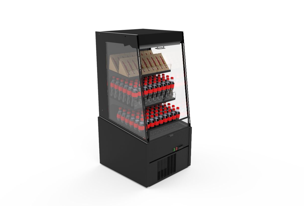 Hussmann SGN141S 189L Grab ’N Go Semi Vertical Open Chiller