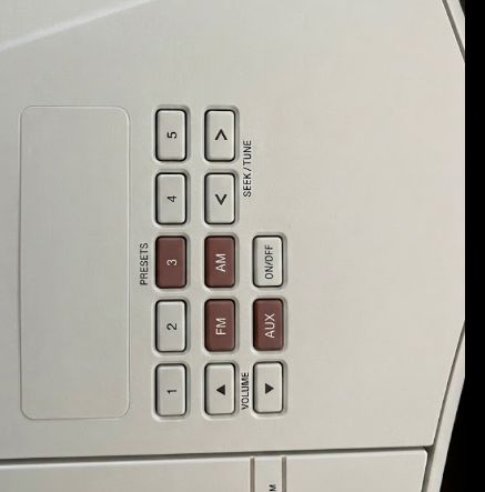 Bose Acoustic Wave CD-3000 Keypad Button Panel Replacement