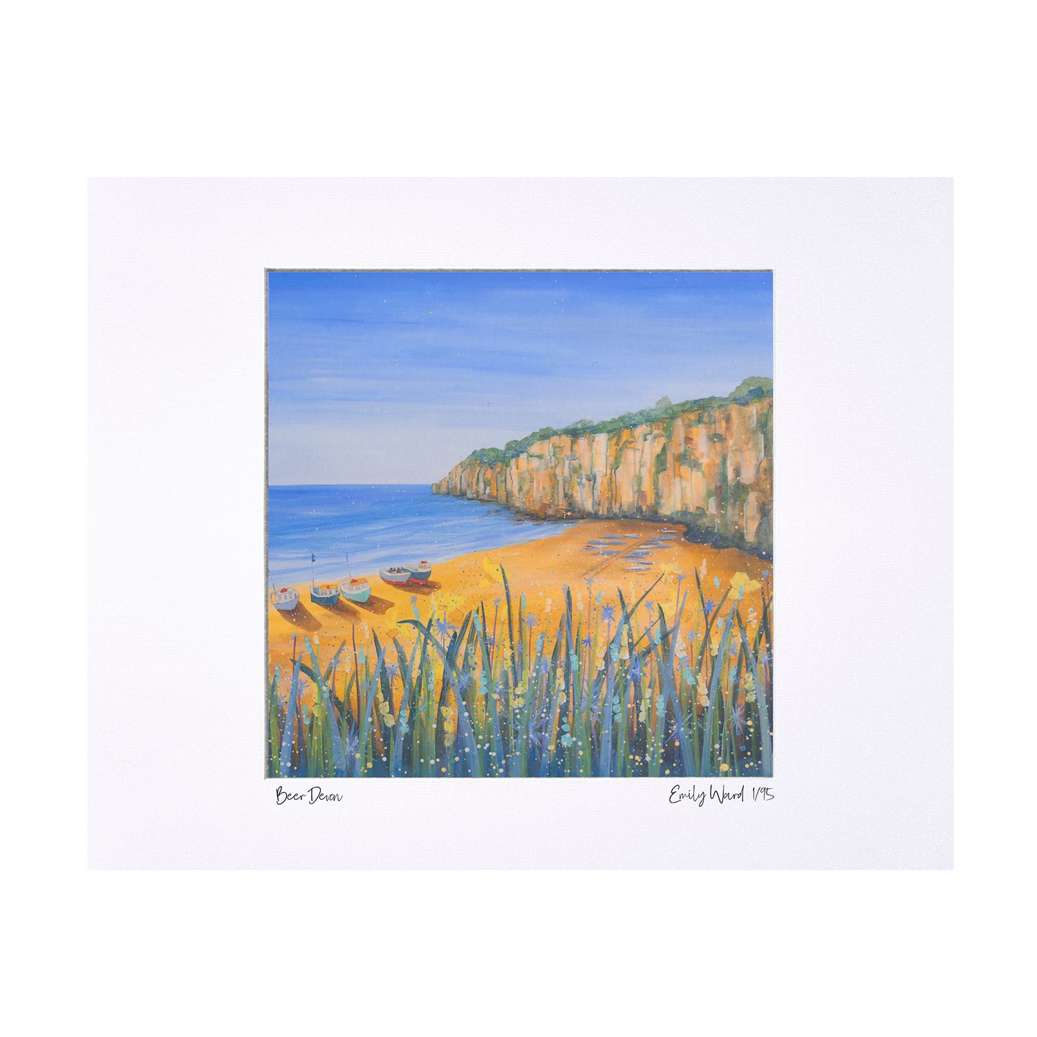 Beer, Devon Limited Edition Print Beer, Devon Limited Edition Print