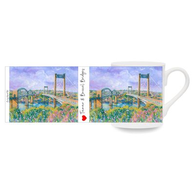 Tamar and Brunel Bridges Bone China Cup Tamar and Brunel Bridges Bone China Cup
