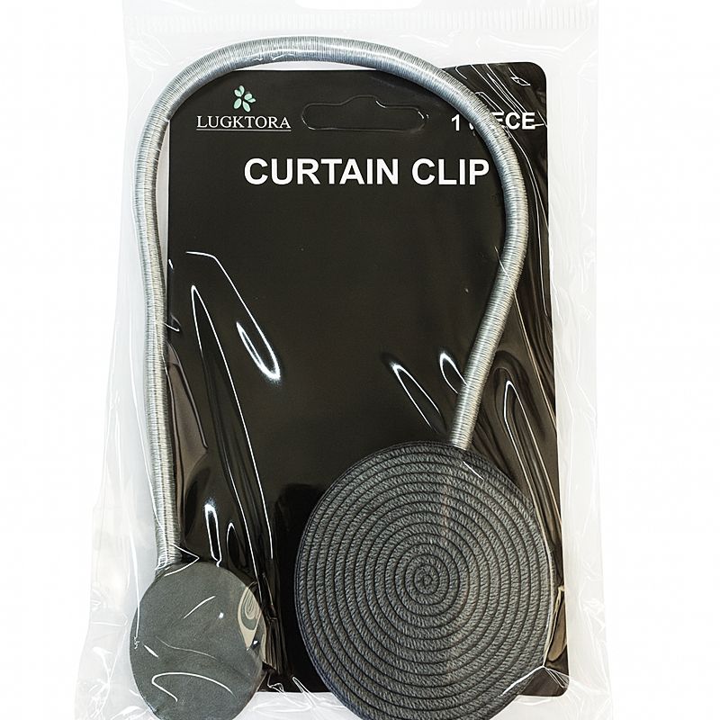 Δέστρα Κουρτίνας YBTH-1 Σκούρο Γκρι