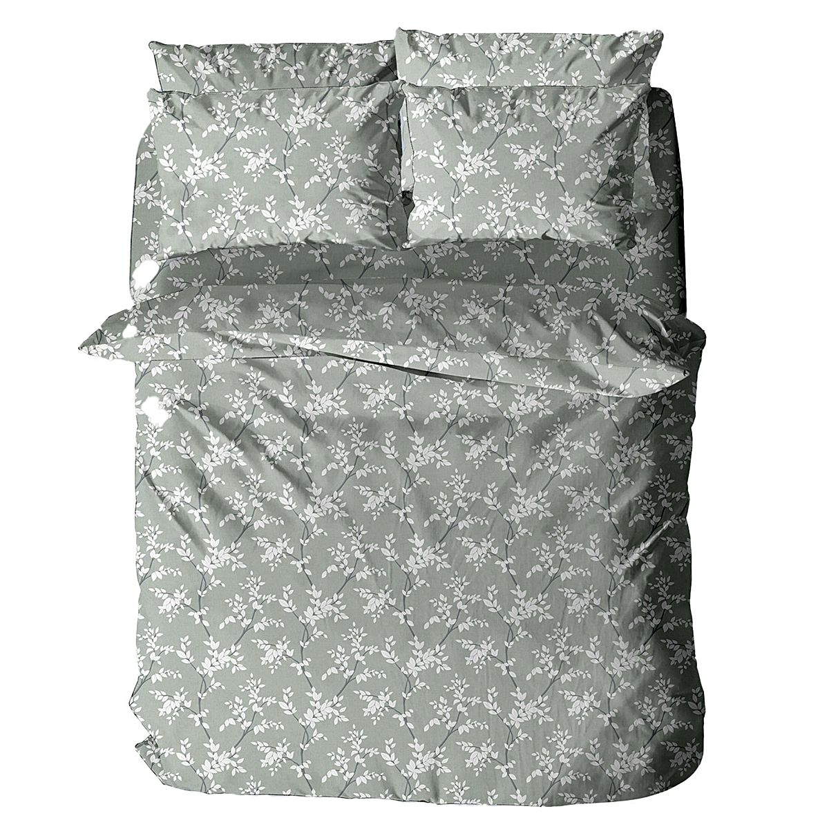 Σετ Σεντόνια Υπέρδιπλα Menta 480 Gray - Sunshine