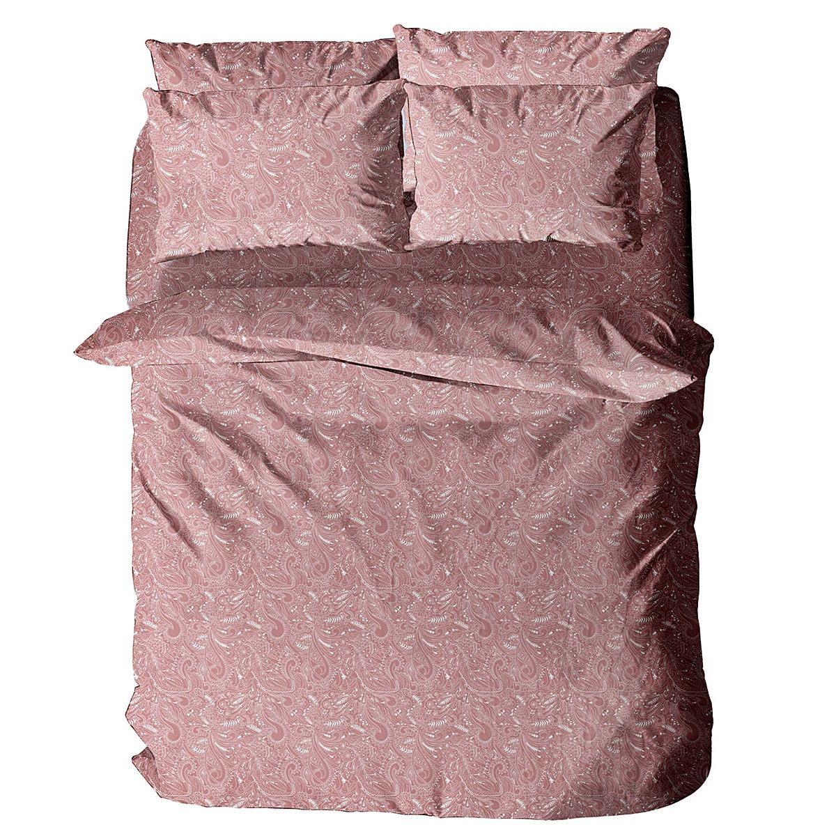 Σετ Σεντόνια Μονά με Λάστιχο Menta 440 Powder - Sunshine