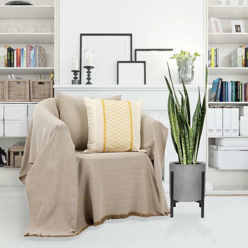 Ριχτάρι Τριθέσιο Βαμβακερό 4802 Μπεζ - Ilis Home Ριχτάρι Τριθέσιο Βαμβακερό 4802 Μπεζ - Ilis Home