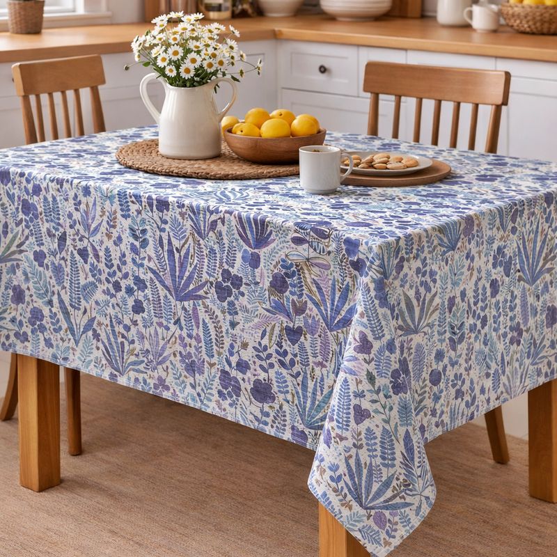 Τραβέρσα Λονέτα 45Χ140 εκ. Φτέρη Μπλε - Ilis Home