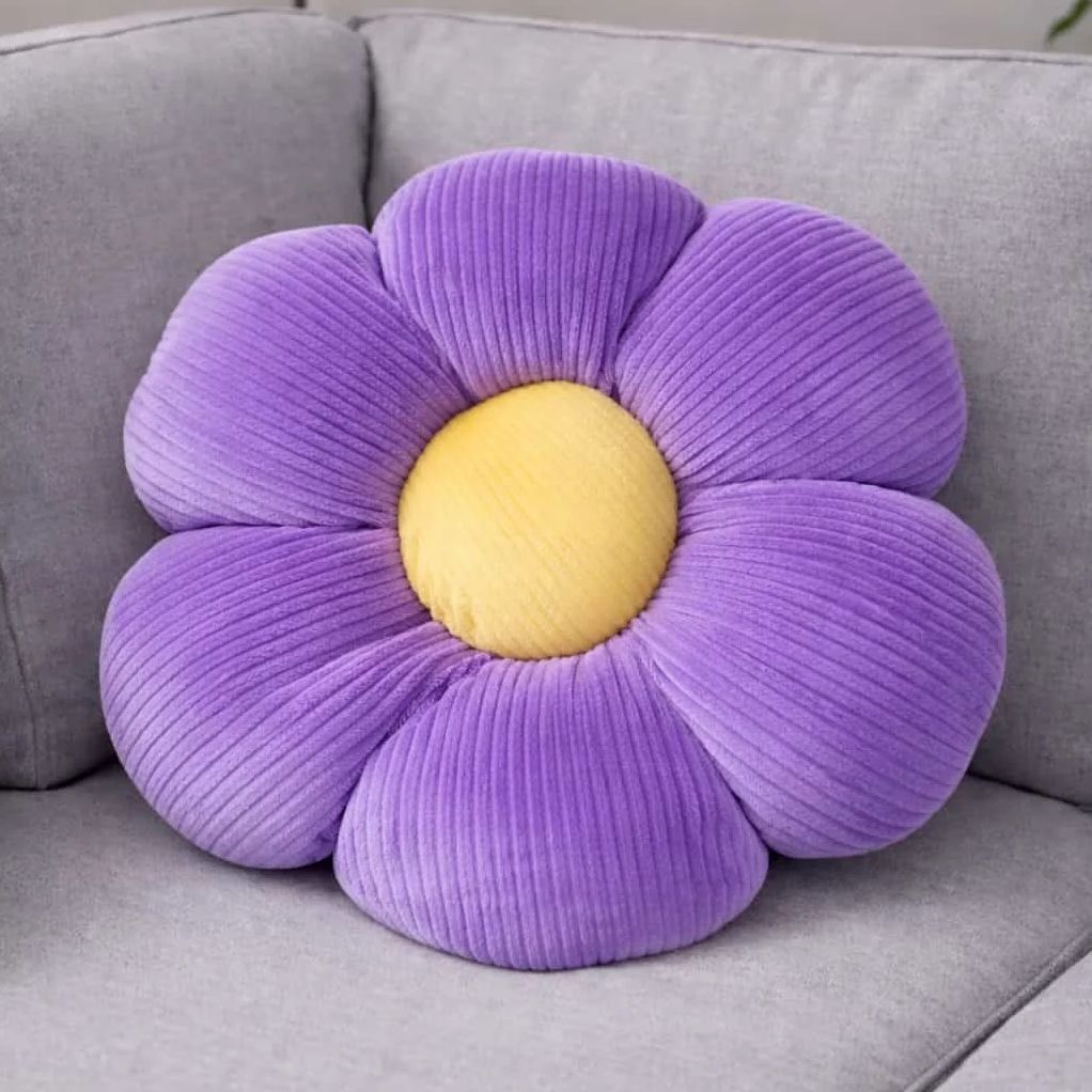 Μαξιλάρι με Γέμιση Daisy Mauve 35 εκ.