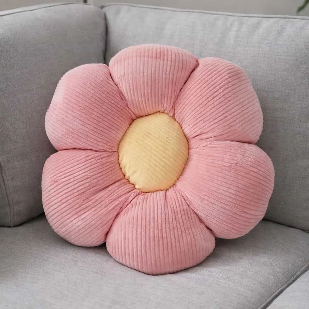 Μαξιλάρι με Γέμιση Daisy Pink 35 εκ.