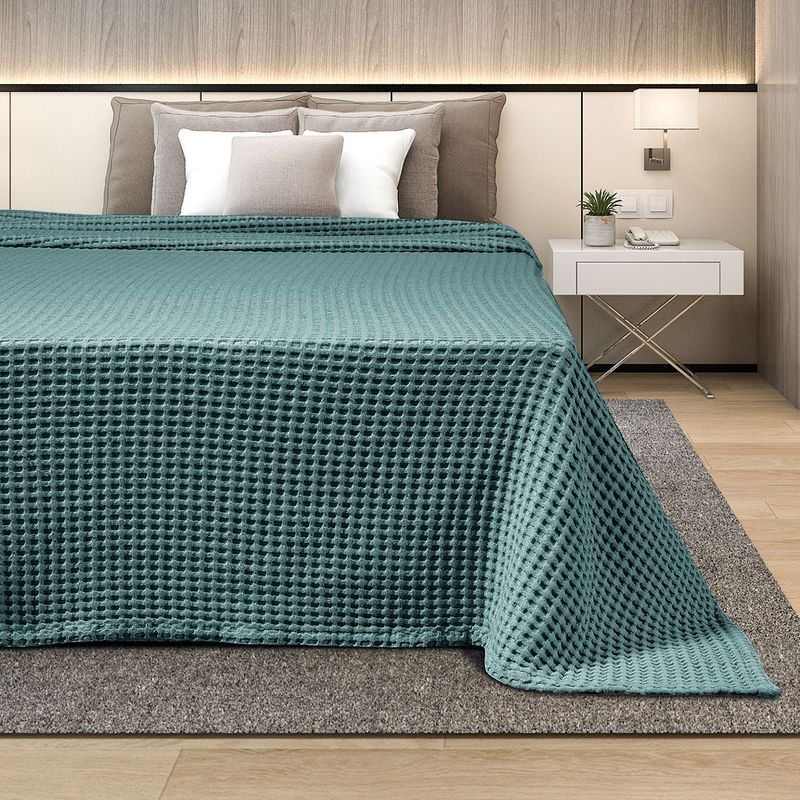 Κουβέρτα Πικέ Μονή 170Χ240 εκ. Laguna - Adam Home Κουβέρτα Πικέ Μονή 170Χ240 εκ. Laguna - Adam Home