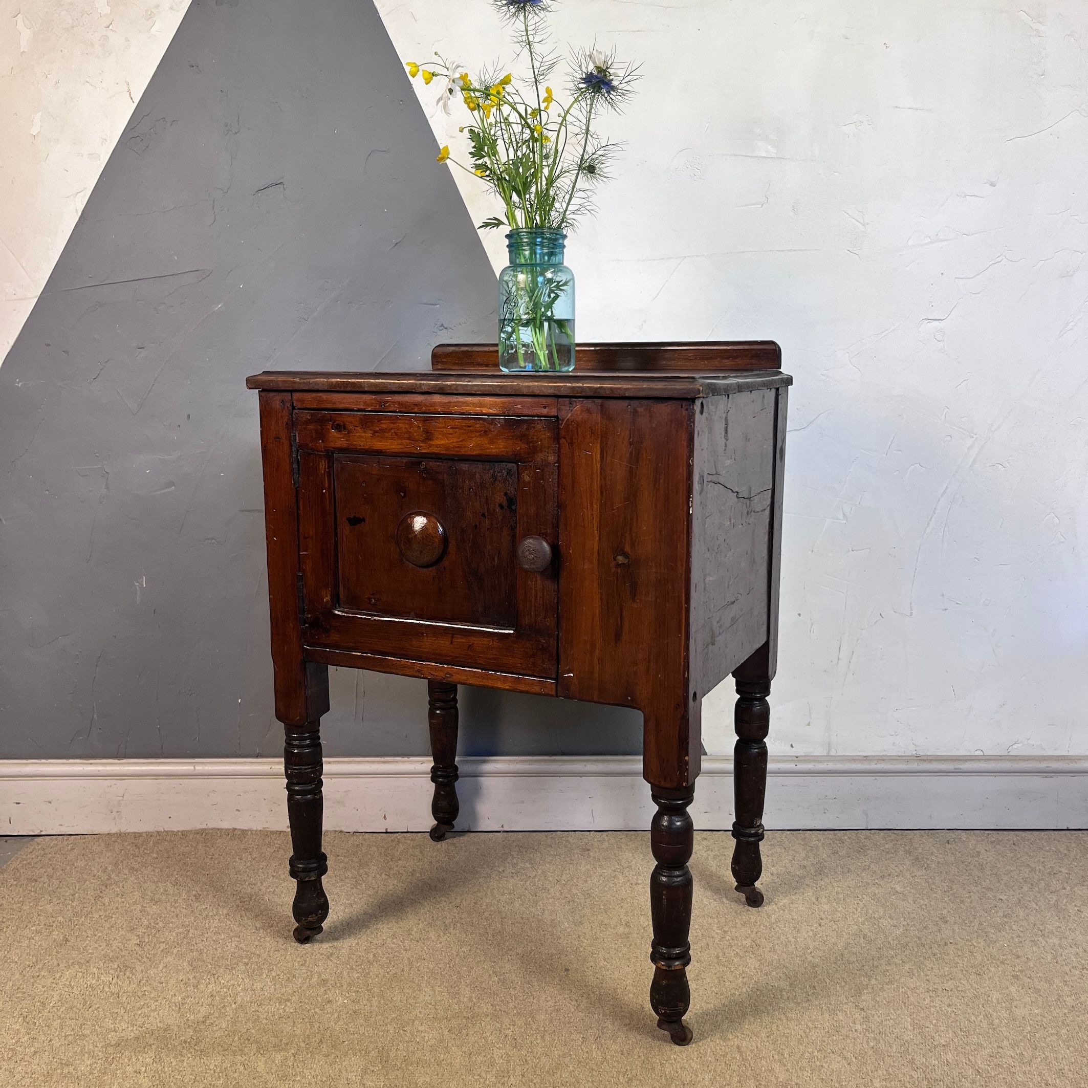 Victorian Bathroom Washstand Storage Cupboard