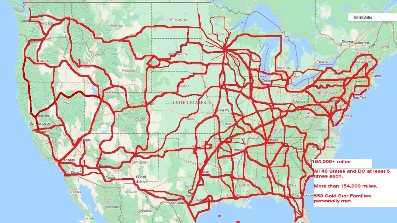 Self Directed 250 Mile Ride