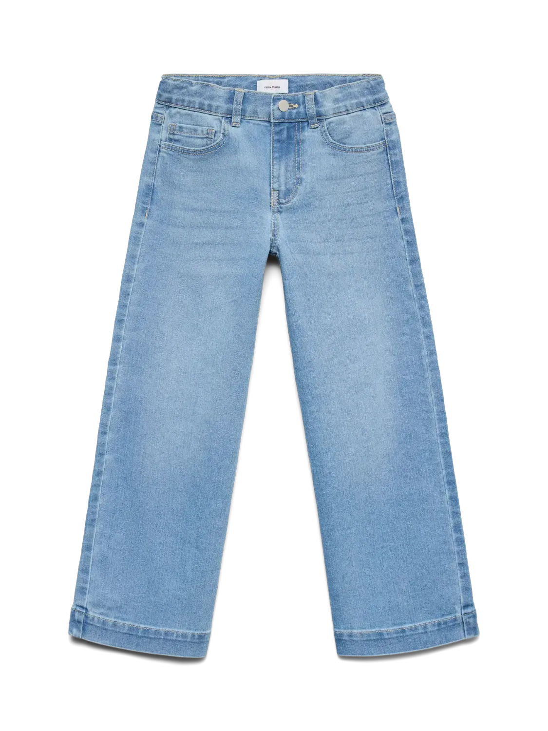 KIDS Wijde jeans - DAISY - light blue denim