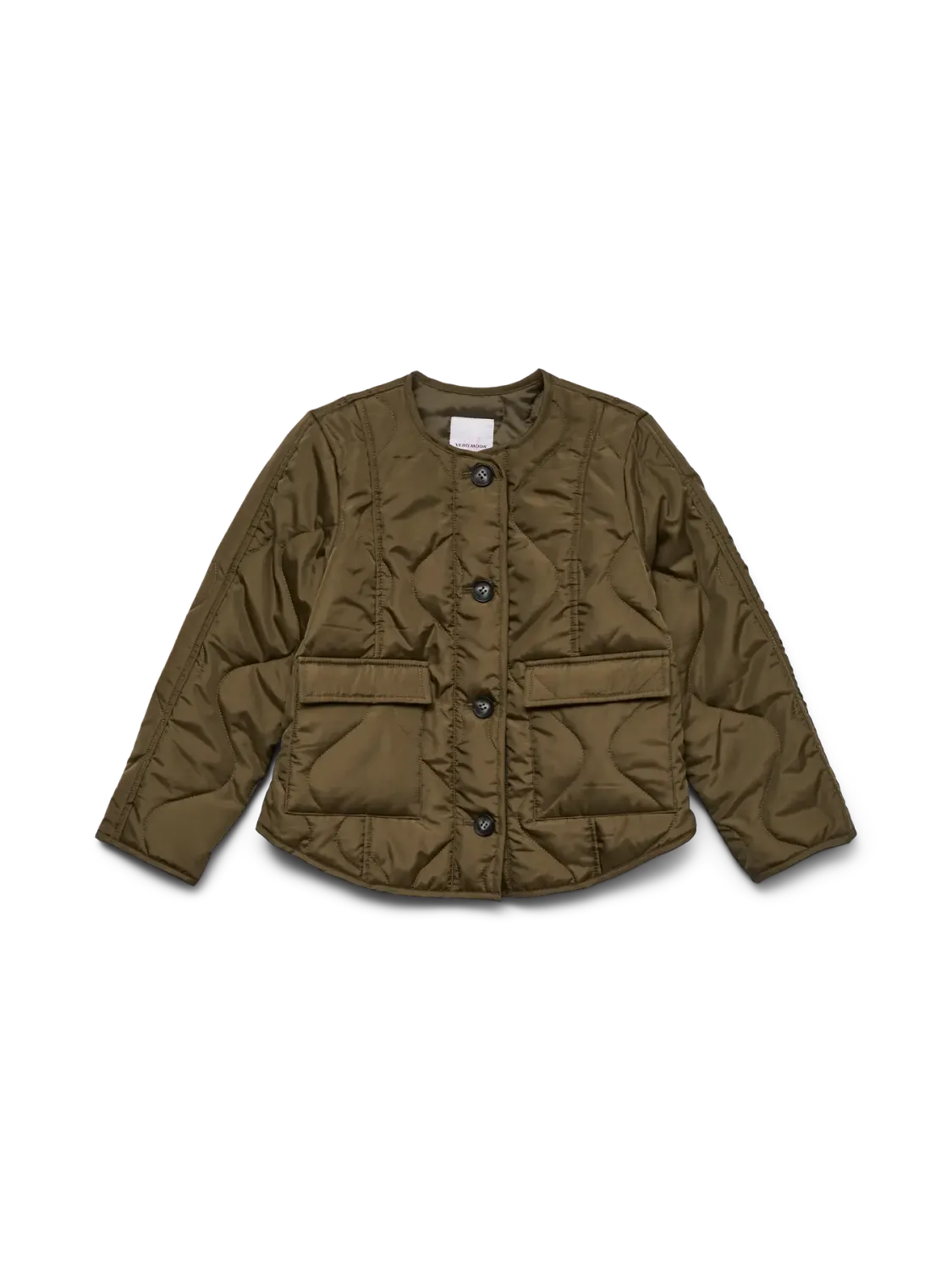 KIDS jas / vest - MILLIE - kaki