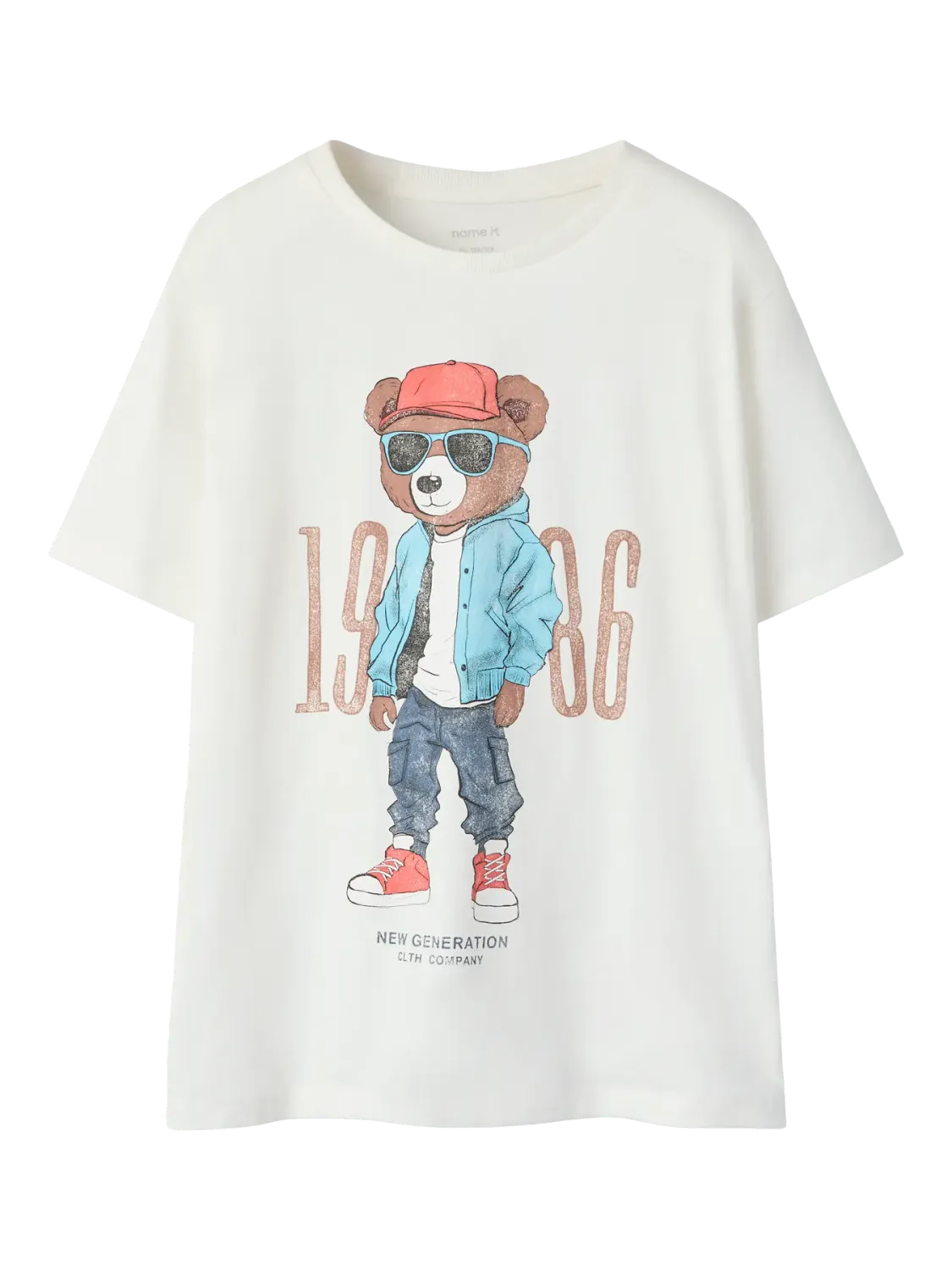 KIDS t-shirt - DOBS - wit KIDS t-shirt - DOBS - wit