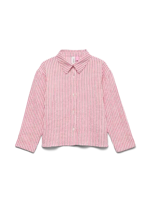 KIDS soepel hemd - ANNIE - streepjes