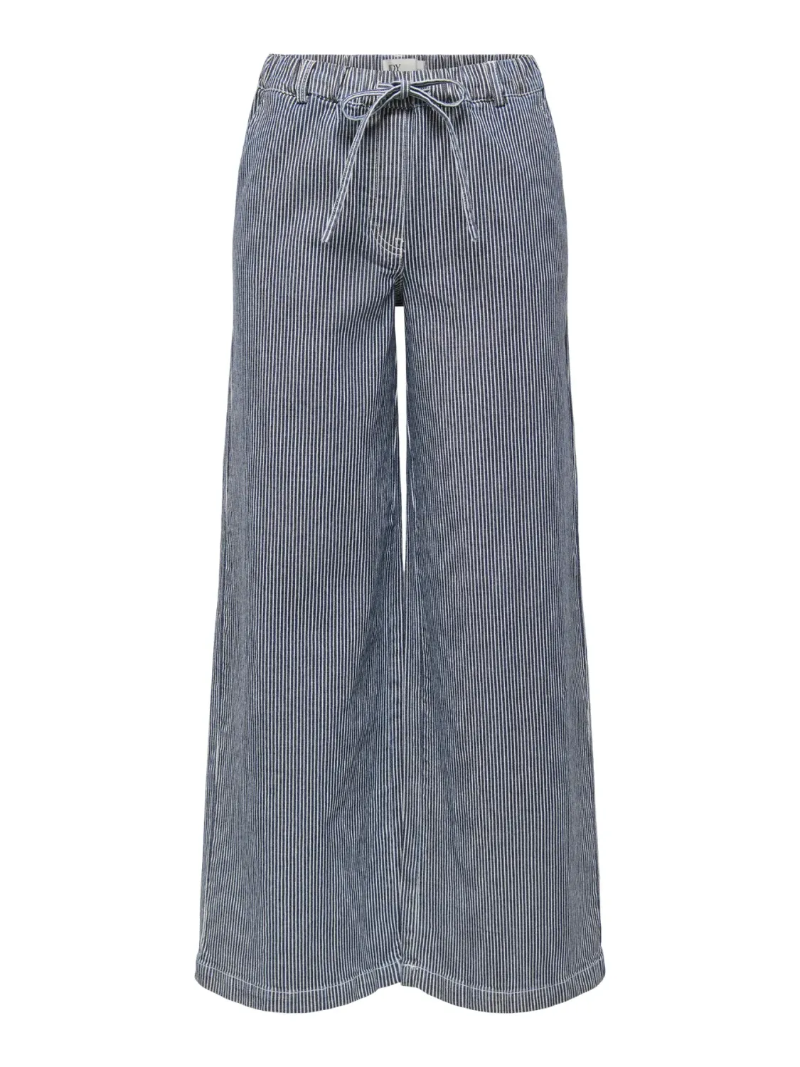 Wijde broek - NIKITA - pinstripes blauw/wit Wijde broek - NIKITA - pinstripes blauw/wit