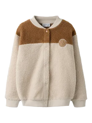 KIDS vest / jacket - BALLAS - lichtbruin