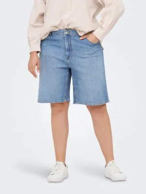 + Langere short - SONNY - light blue denim