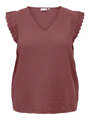 + Top - THYRA - roze