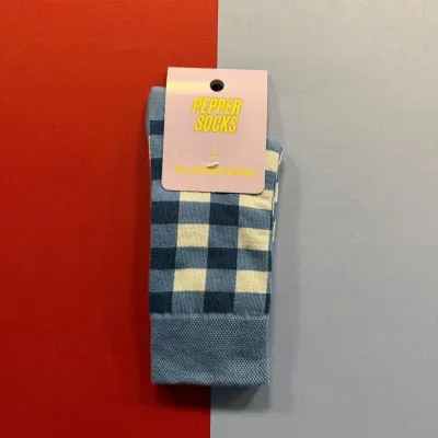 Sokken - PEPPER NICO - ruitjes