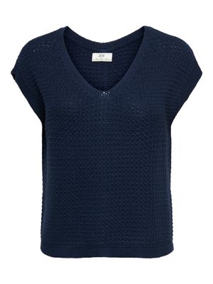 Knit top - MARTHA - blauw Knit top - MARTHA - blauw