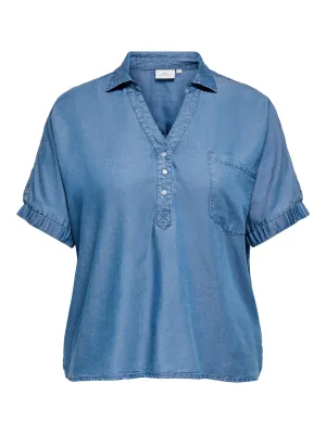+ Hemd / blouse - CHARIS - blauw