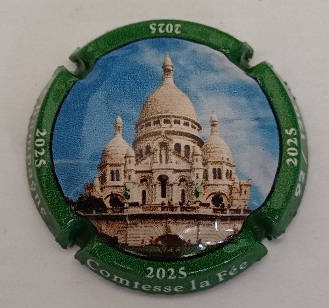 BELLE CAPSULE CHAMPAGNE COMTESSE LA FEE MONTMARTRE / 240EX REF N°68c NEWS