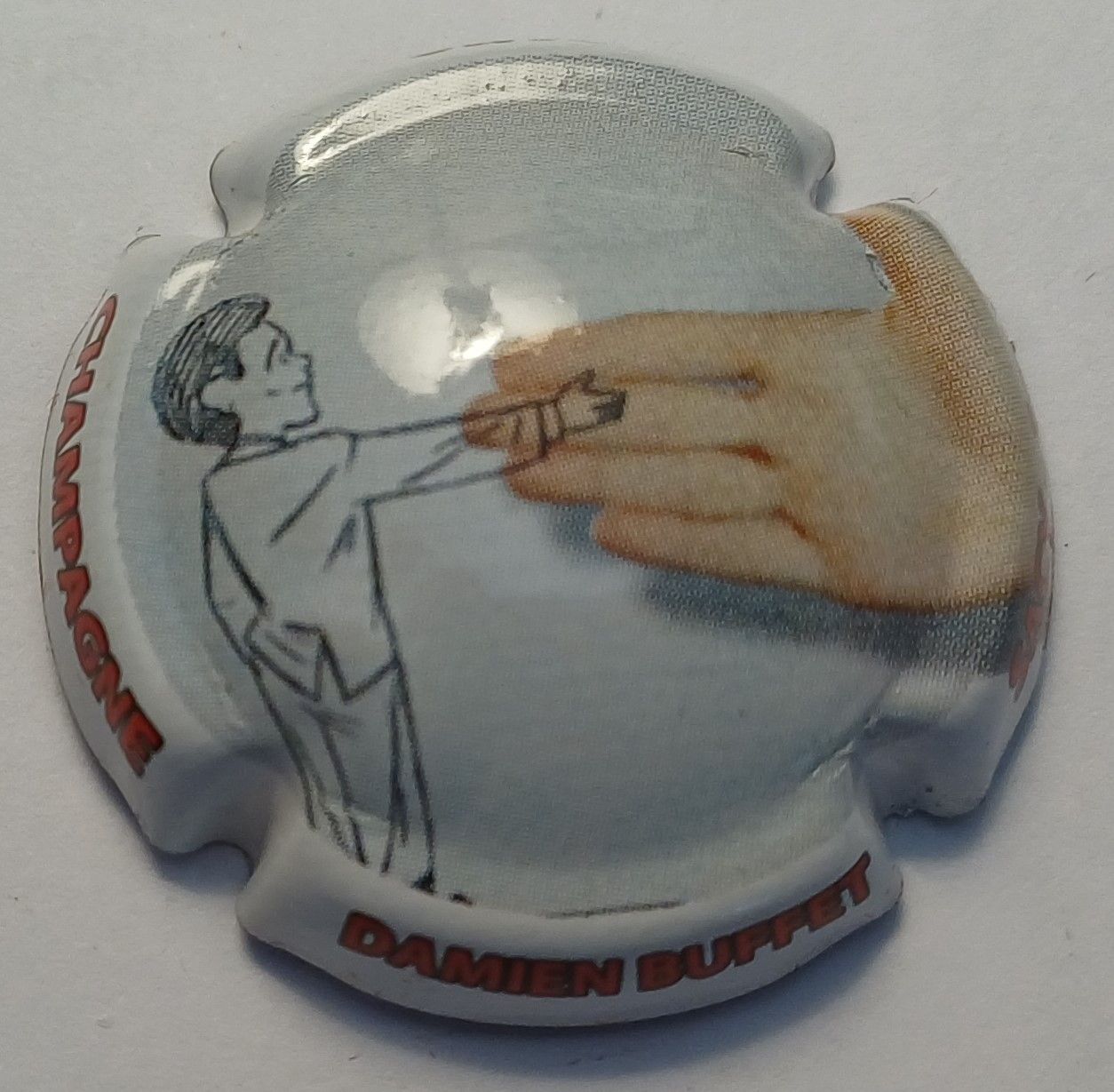 BELLE CAPSULE CHAMPAGNE DAMIEN BUFFET REF N°6c NEWS