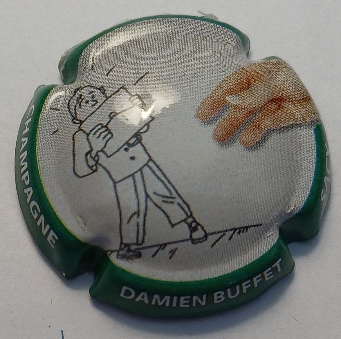 BELLE CAPSULE CHAMPAGNE DAMIEN BUFFET REF N°6h NEWS