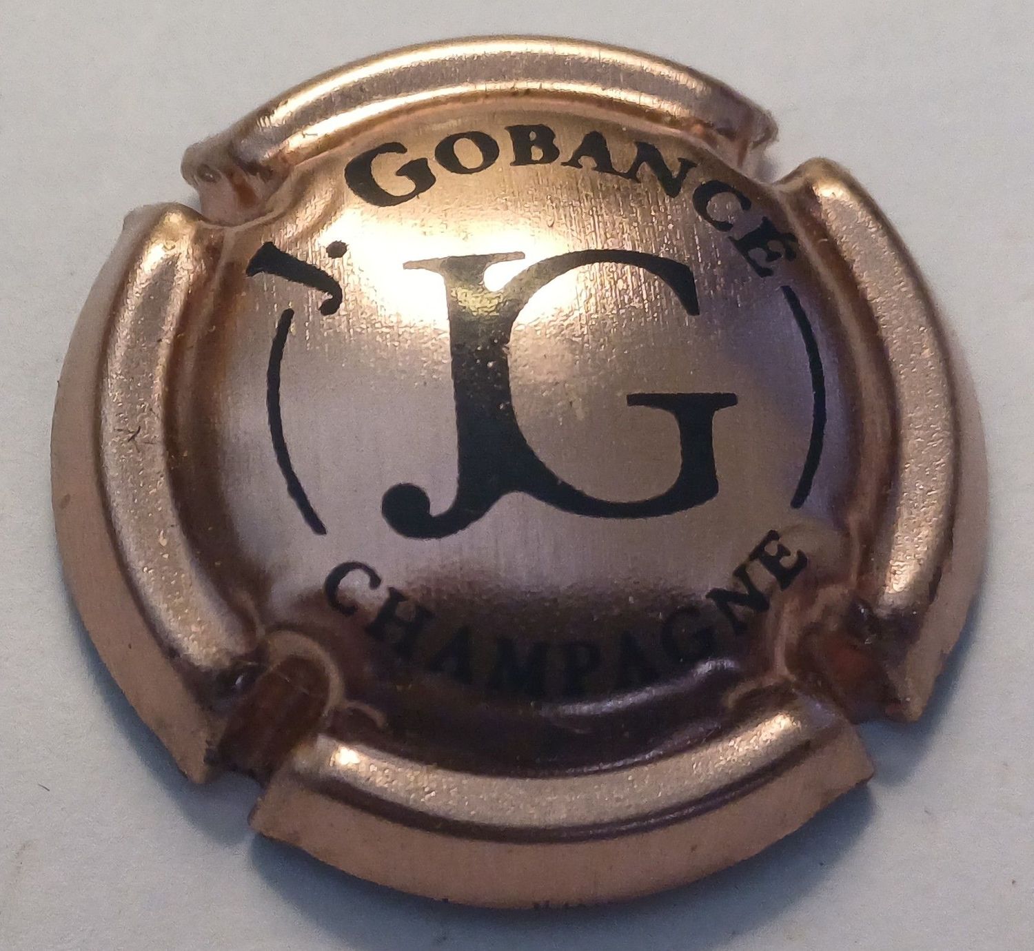 BELLE CAPSULE CHAMPAGNE GOBANCE JOEL REF N°10b NEWS