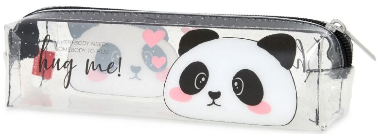 Legami Panda Soft Transparent Pencil Case Legami Panda Soft Transparent Pencil Case