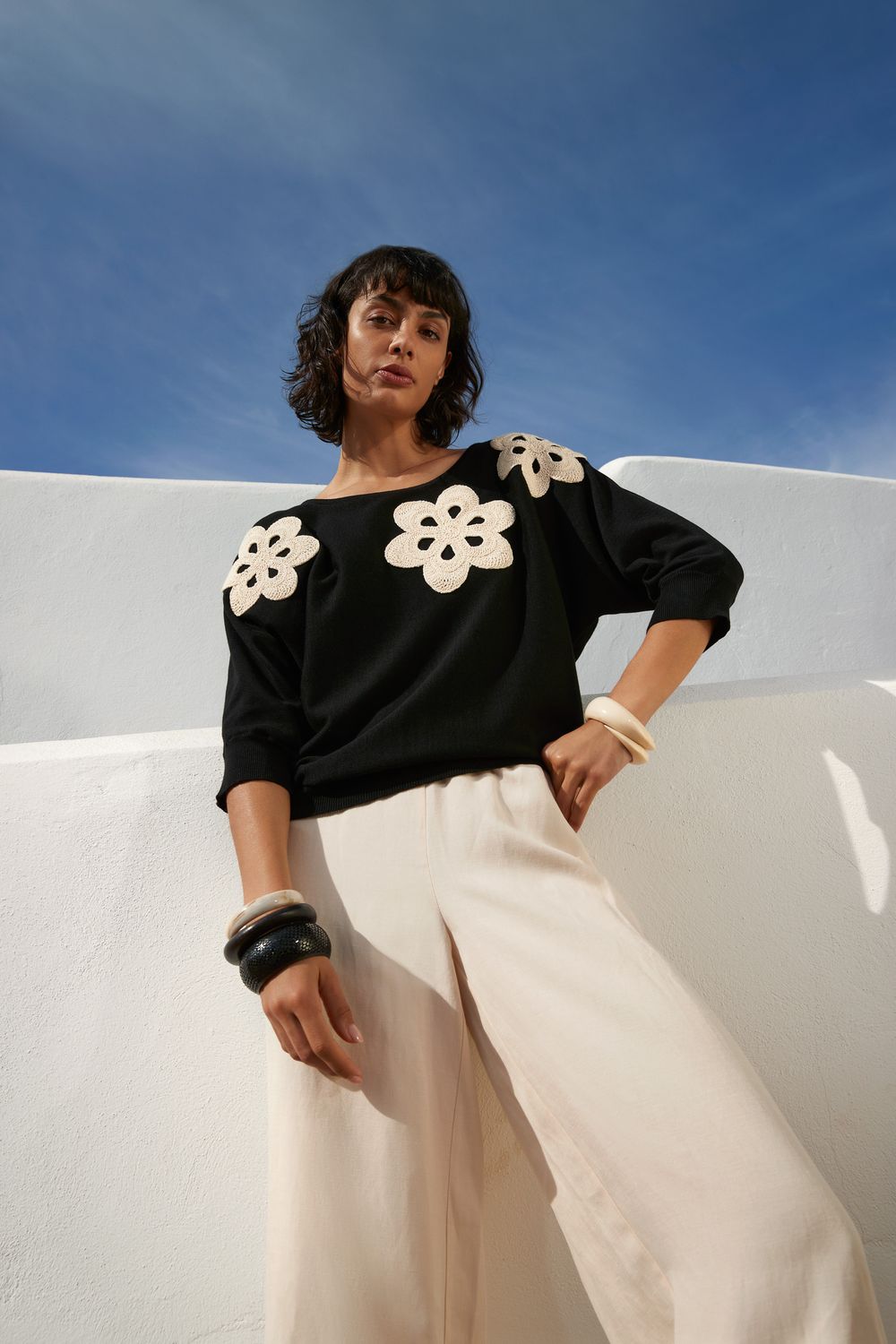 Atmos 1866 Pull Synne/zwart