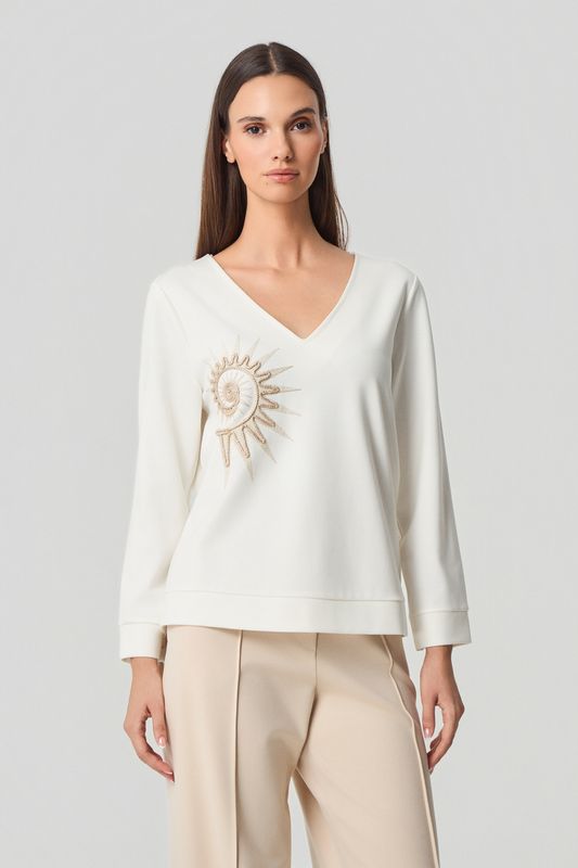 Batida 2500 Sweater Ecru