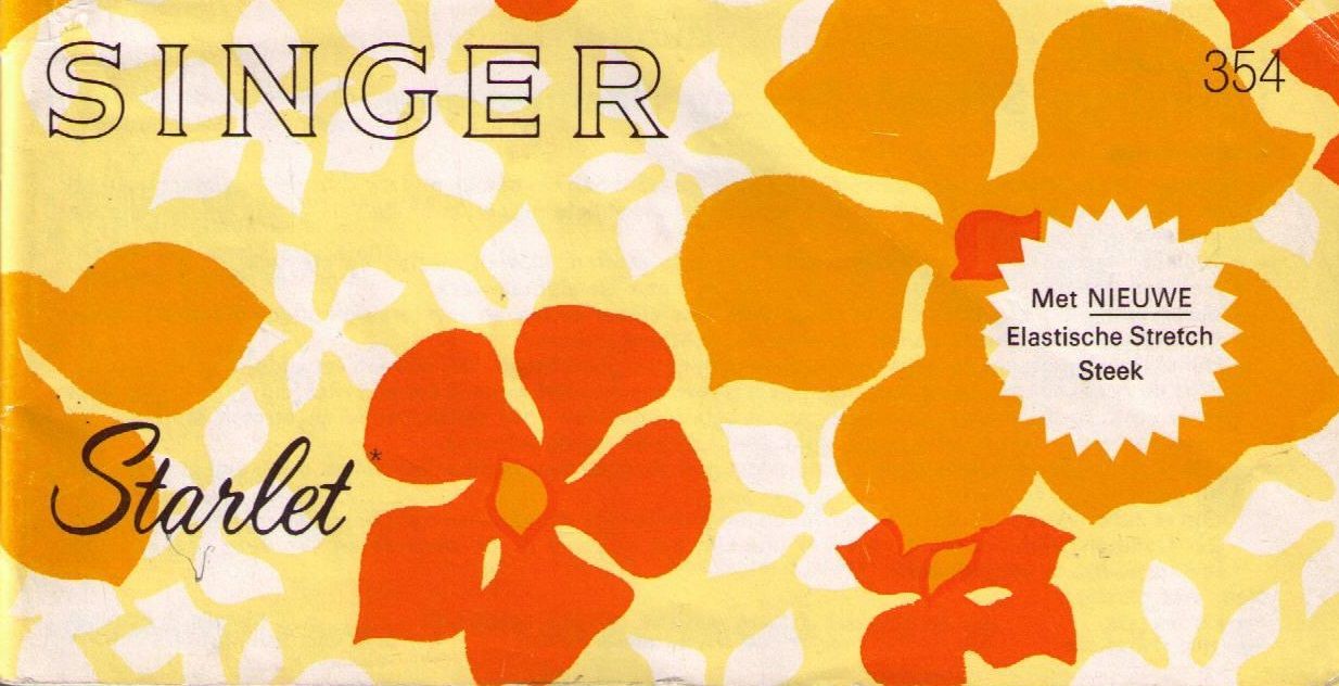 Handleiding Singer Starlet 353 - 354