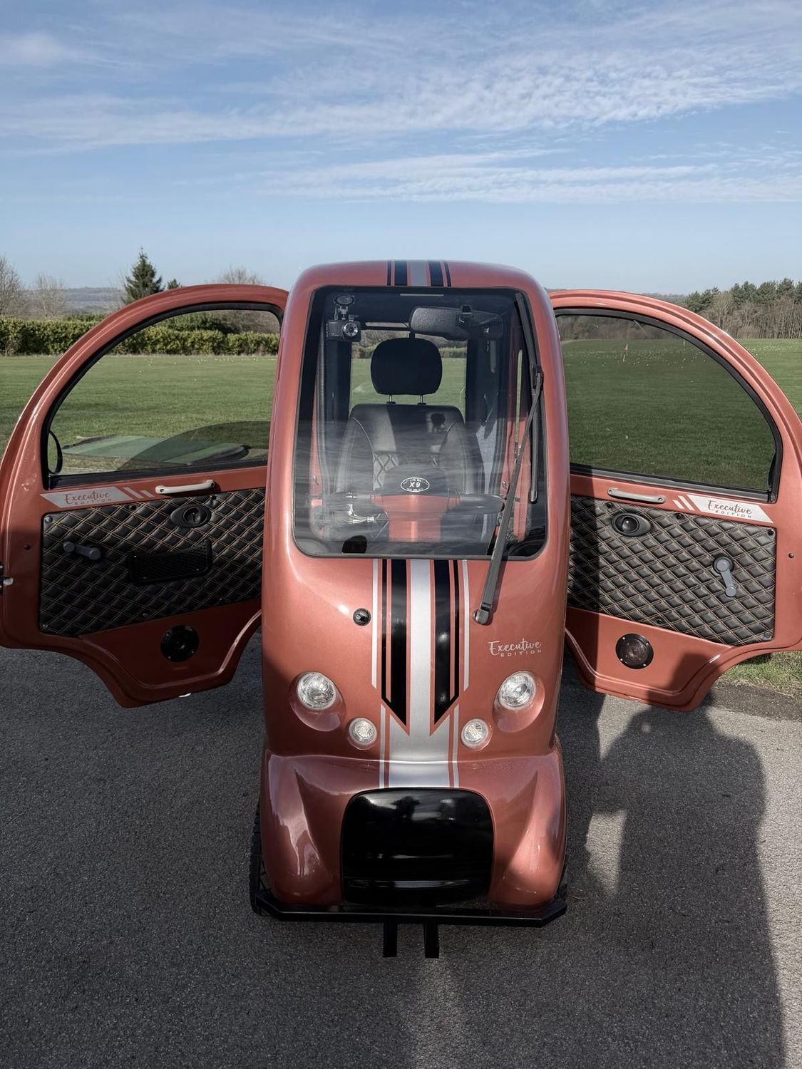 EASYLIFE ECO CABIN SCOOTER - COPPER - EXECUTIVE EDITION - PREOWNED - 2023 MODEL EASYLIFE ECO CABIN SCOOTER - COPPER - EXECUTIVE EDITION - PREOWNED - 2023 MODEL