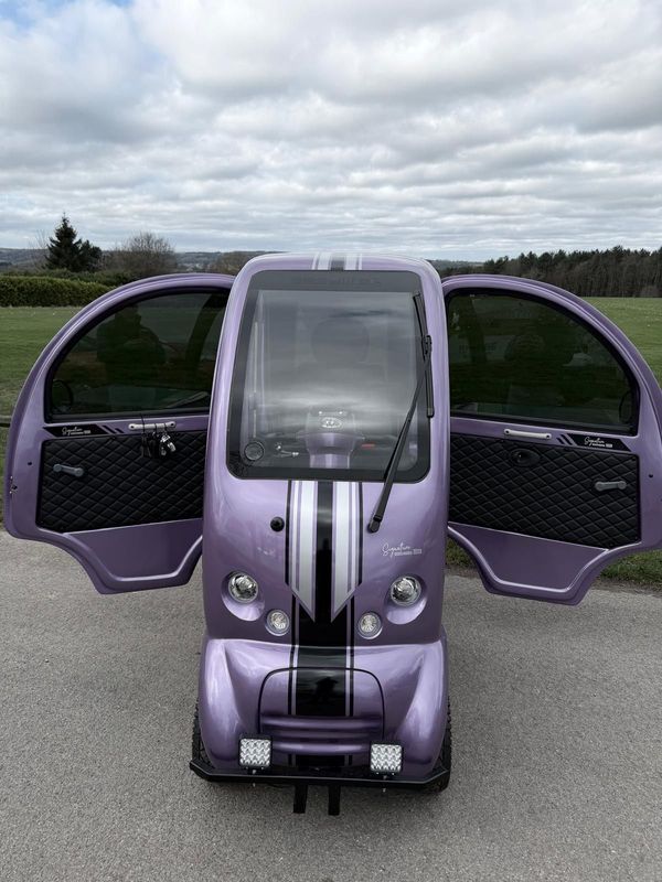 EASYLIFE ECO CABIN SCOOTER (2026) - PURPLE - NEW  SPECIAL EDITION 3